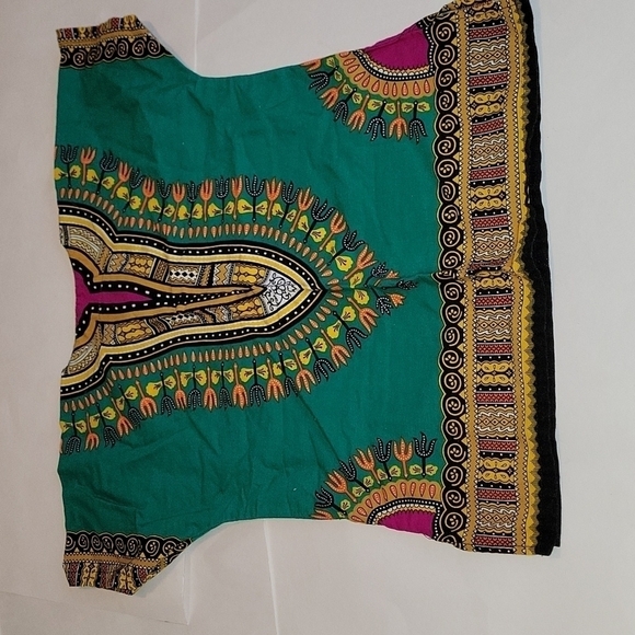 BOYS AFRICAN PRINT DASHIKI MATCHING SET - Picture 4 of 8